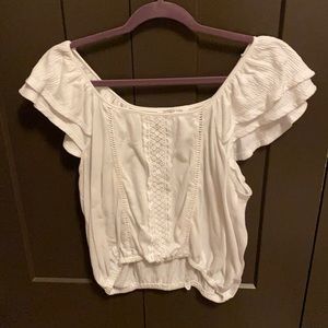 Cropped boho top